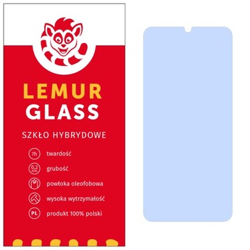 Szkło hybrydowe LEMUR do Honor 20 Lite