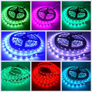 RGB светодиодная лента 300 светодиодов SMD5050 5 м водонепроницаемый IP20