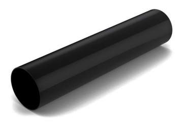 rura 63mm Bryza CZARNY CZERŃ CZARNA dł. 1m