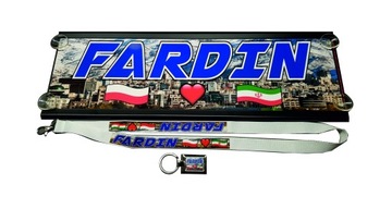 Tablica imienna LED 50x16 LED tir KOLOROWA ZESTAW