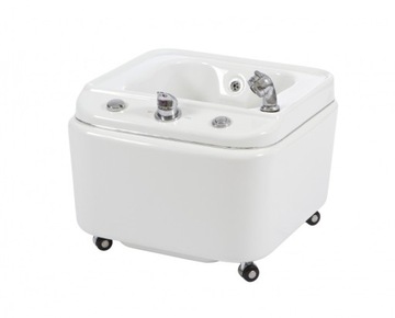 Brodzik do pedicure z hydromasażem i LED masaż