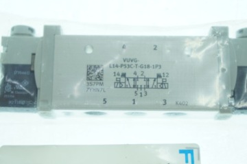 ЭЛЕКТРОМАГНИТНЫЙ КЛАПАН FESTO VUVG-L14-P53C-H-G18-1P3 5/3-1/8