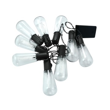Lampki LED GIRLANDA EDISON LOFT Żarówki BATERIE