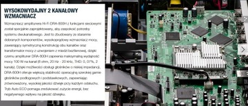 УНИКАЛЬНАЯ СИСТЕМА DENON DRA-800H + POLK AUDIO R600