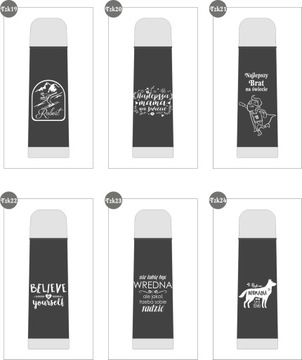 НАБОР THERMOS TRAVEL 2x ТЕРМОКРУЖКА + ГРАВИРОВКА