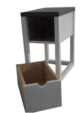 Stolik Szafka Nocna Szuflada 25x35cm wys 45cm