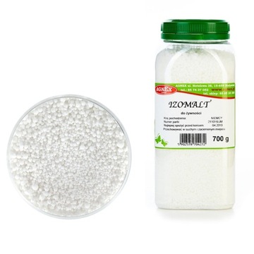 IZOMALT 700g KUCHNIA MOLEKULARNA słoik OD AGNEX
