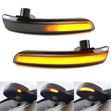 DYNAMIC LED Kierunkowskazy lusterka FORD FOCUS 3