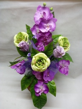 Могильные цветы БУКЕТНЫЙ НАБОР ИСКУССТВЕННАЯ КОМПОЗИЦИЯ!