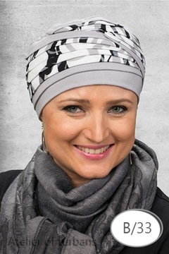 Тюрбан LAURA BAMBUS Тюрбаны после химиотерапии ПЕЧАТЬ