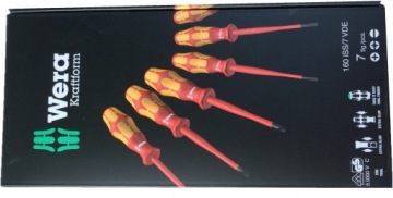 Набор изолированных отверток WERA Pz/S Slim
