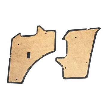 Черная обивка багажника VW Golf 1 Cabrio