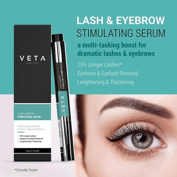 Укрепление ресниц и бровей сыворотка // Veta USA2.8ml
