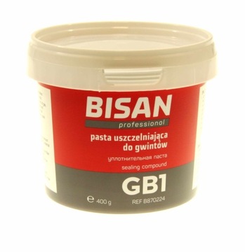 Pasta do gwintów uszczelniająca GB1 400 g BISAN