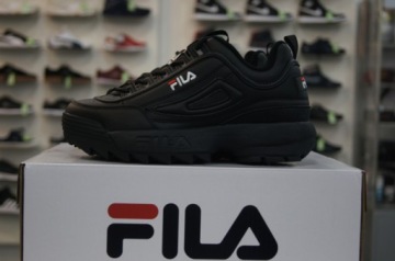 ЖЕНСКИЕ КРОССОВКИ FILA DISRUPTOR LOW BLACK 1010302 R 36