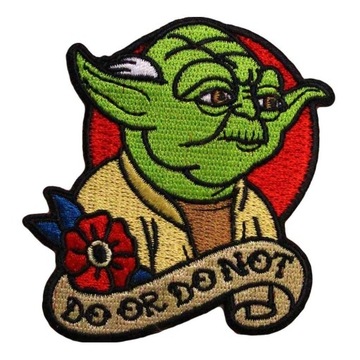 Prasowanka Star Wars Yoda DUŻA Gwiezdne Wojny PL