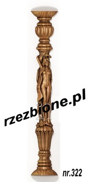 РЕЗНАЯ БАЛЯСИНА, ДЕРЕВЯННЫЙ СТОЯН, № 320.