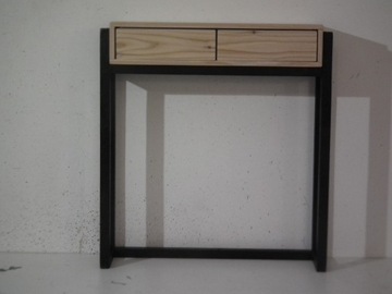 Консоль с полкой+2 ящика 60х16х90