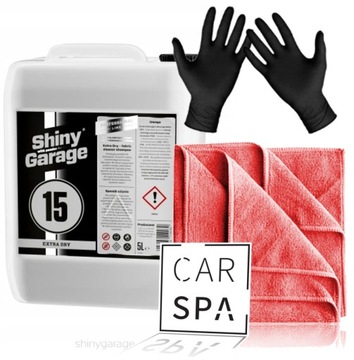 Шампунь для чистки сухих тканей Shiny Garage Extra Dry, 5 л