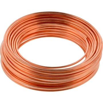DRUT MIEDZIANY fi 3mm - 6m