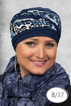 Тюрбан LAURA BAMBUS Тюрбаны после химиотерапии ПЕЧАТЬ