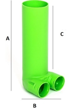 Статическая камера 125-370/2x75 ПВХ GREENFLEX с рекуперацией тепла + уплотнения