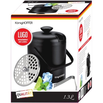 ВЕДРО ДЛЯ ЛЬДА ДЛЯ ШАМПАНСКОГО С ЩИПЦАМИ K3