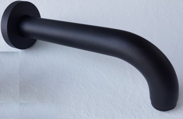 КОМПЛЕКТ ДЛЯ ВАННЫ СКРЫТОГО ОТДЕЛЕНИЯ EMMEVI PIPER, МАТОВЫЙ ЧЕРНЫЙ