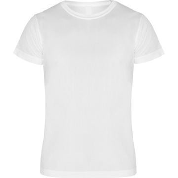 T-shirt sportowy koszulka do sublimacji biała S
