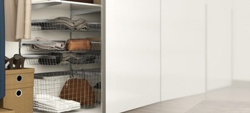 Одинарная направляющая WLS 500 для стеллажной системы WHITE