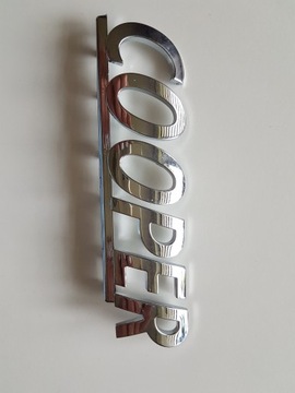 Znaczek emblemat logo napis MINI COOPER