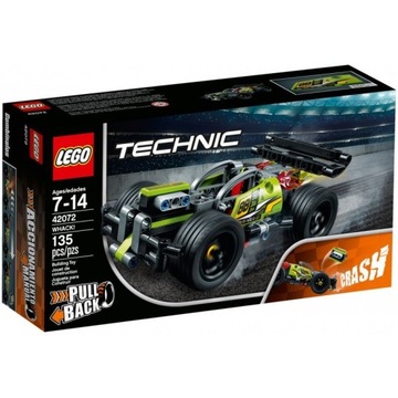 LEGO TECHNIC 42072 ŻÓŁTA WYŚCIGÓWKA / NOWE