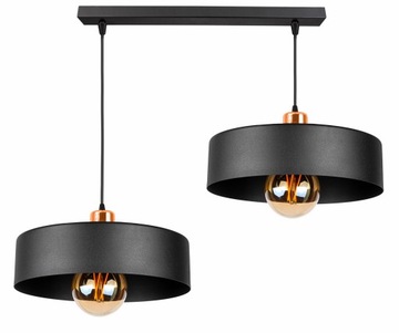 LAMPA SUFITOWA PLAFON ŻYRANDOL EDISON LOFT LED