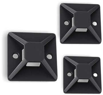 10x ORGANIZER UCHWYT ZACZEP DO KABLI NA TRYTKI 3M