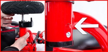 Трехколесный велосипед Toyz DERBY, резиновые колеса, SOLID