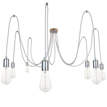 ЛАМПА Е27, ХРОМИРОВАННАЯ КРЫШКА, для серебряной лампы