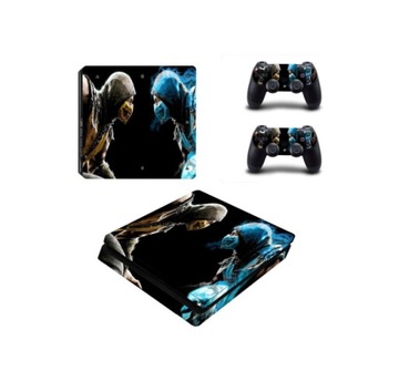 KARBONOWA NAKLEJKA / SKÓRA / KONSOLA PS4 SLIM