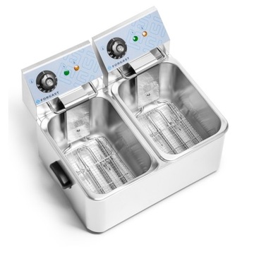 ФРИТЮНИЦА 2 COMBELLER 2x4 Л FORGAST FG09024