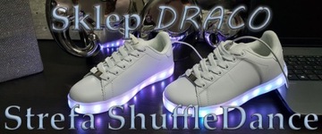 BUTY LED ŚWIECĄCE PODSWIETLANE SHUFFLE DANCE SIL37