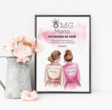 БОЛЬШОЙ ПОСТЕР А3 30х40 см, просьба для свидетеля 3