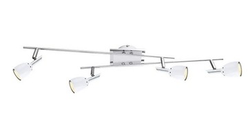 Lampa sufitowa chromowana, 4xGU10 LED