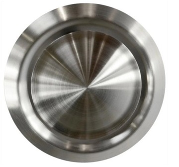 Anemostat stalowy chr. inox nawiewno wywiewny 150.
