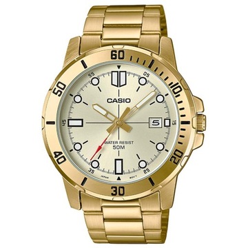 MĘSKI ELEGANCKI ZEGAREK CASIO MTP-VD01G-9E