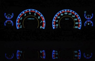 Opel Monterey II Циферблаты одометра INDIGLO MoMan
