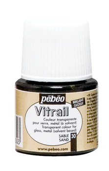 Farba Do Szkła Pebeo Vitrail Sand 30