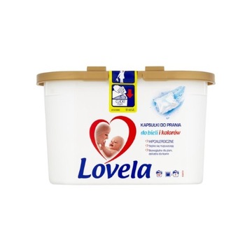 LOVELA Baby Kapsułki do Prania Kolor Biel 72 szt.