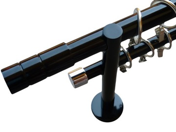 Карниз для штор БЕЛЫЙ ЧЕРНЫЙ Карниз для штор 25/19MM 240CM.