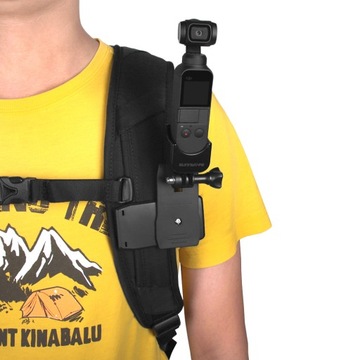 Монтажный держатель для DJI Osmo Pocket для системы GoPro SJCAM / резьба 1/4 дюйма