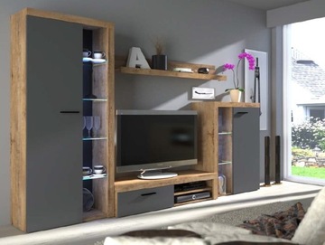 РУМБА комод, цвет дуб Лефкас, 150 см