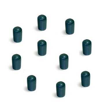 Magnes neodymowy SLIM 7x11mm szt.10 zielony
